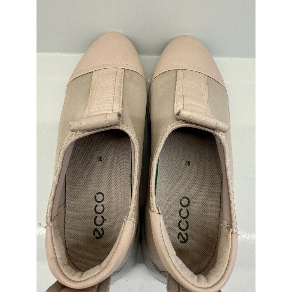 Ecco Gillian sneakers Rose Dust blush Women's Comfort slip on Sneaker - US 8